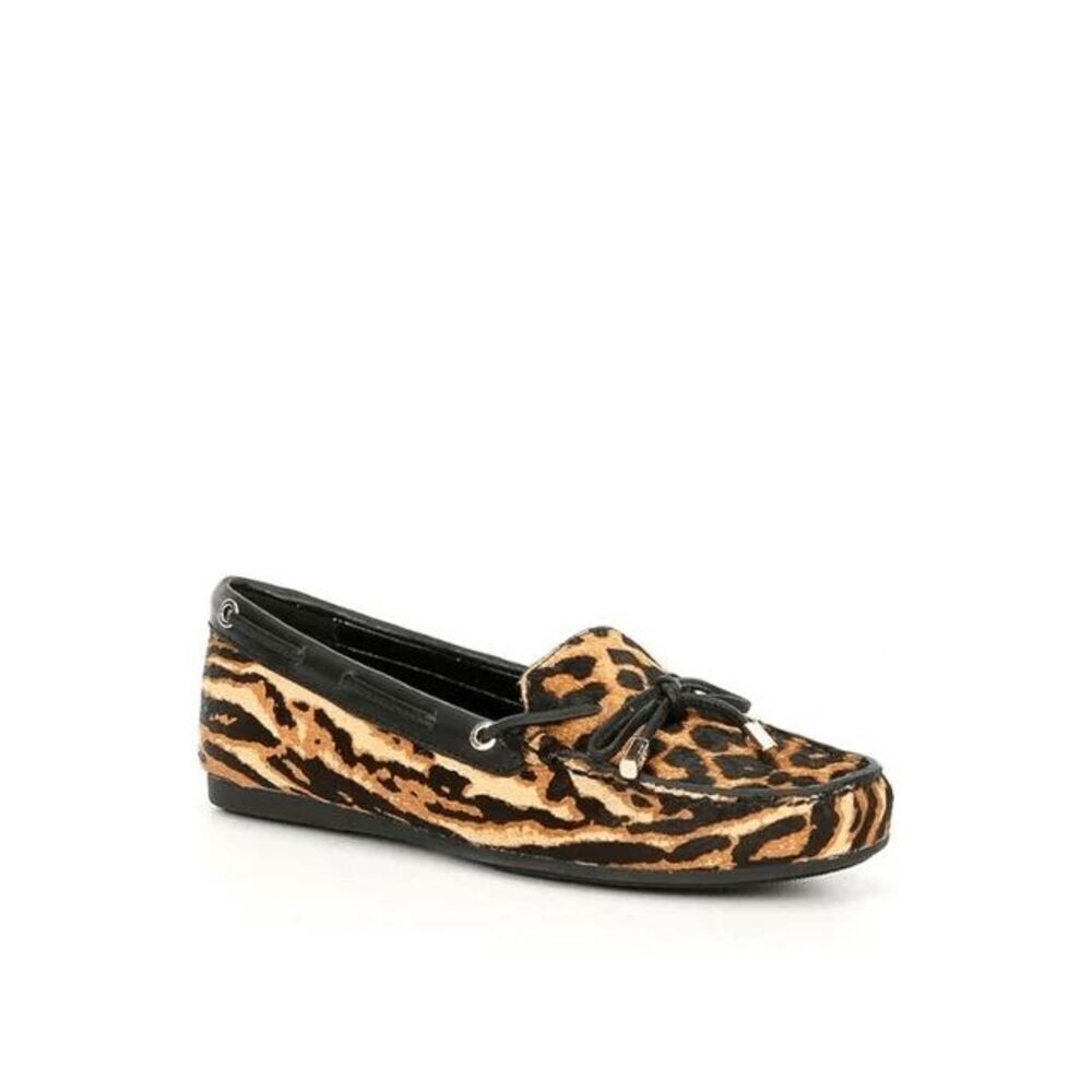 MICHAEL Michael Kors Women's Sutton Moccasin Flat Loafers - Butterscotch 6M - Picture 6 of 8